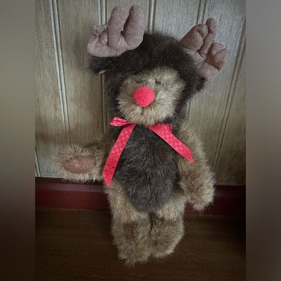 Boyds Bears MATTHEW Reindeer Rudolph Jointed Retired Collectible - Picture 6 of 9
